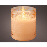 Decoris LED lys i glas ø8-h10cm