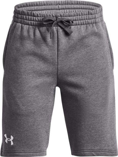 Under Armour UA Rival Fleece Shorts Drenge Sportsbukser - Grå