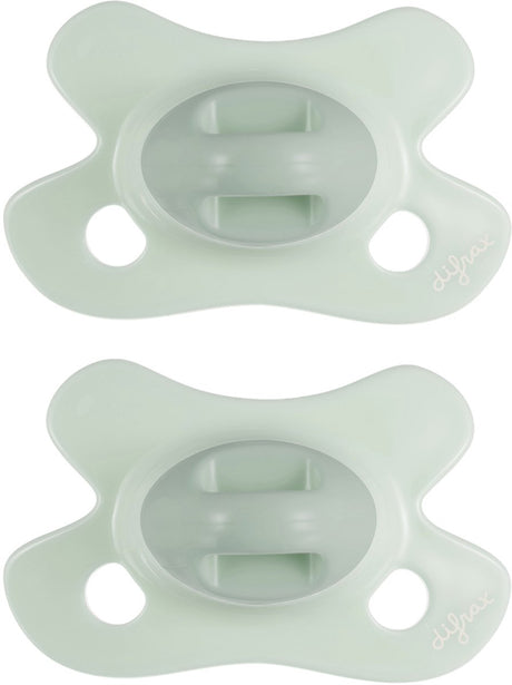 Difrax fopspeen dental - newborn - lichtgroen - 2 stuks