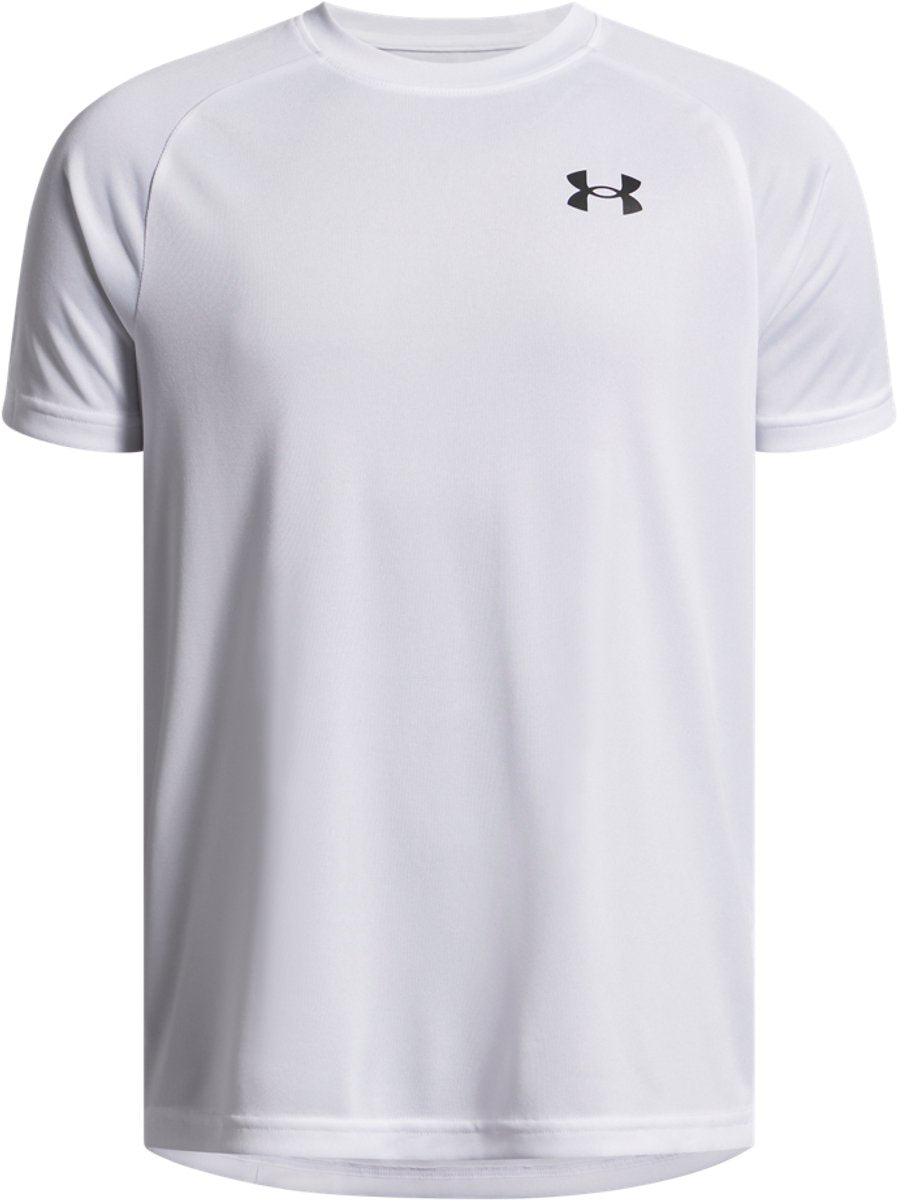 Under armour ua tech 2.0 ss-wht sportstrøje til drenge - hvid - sort