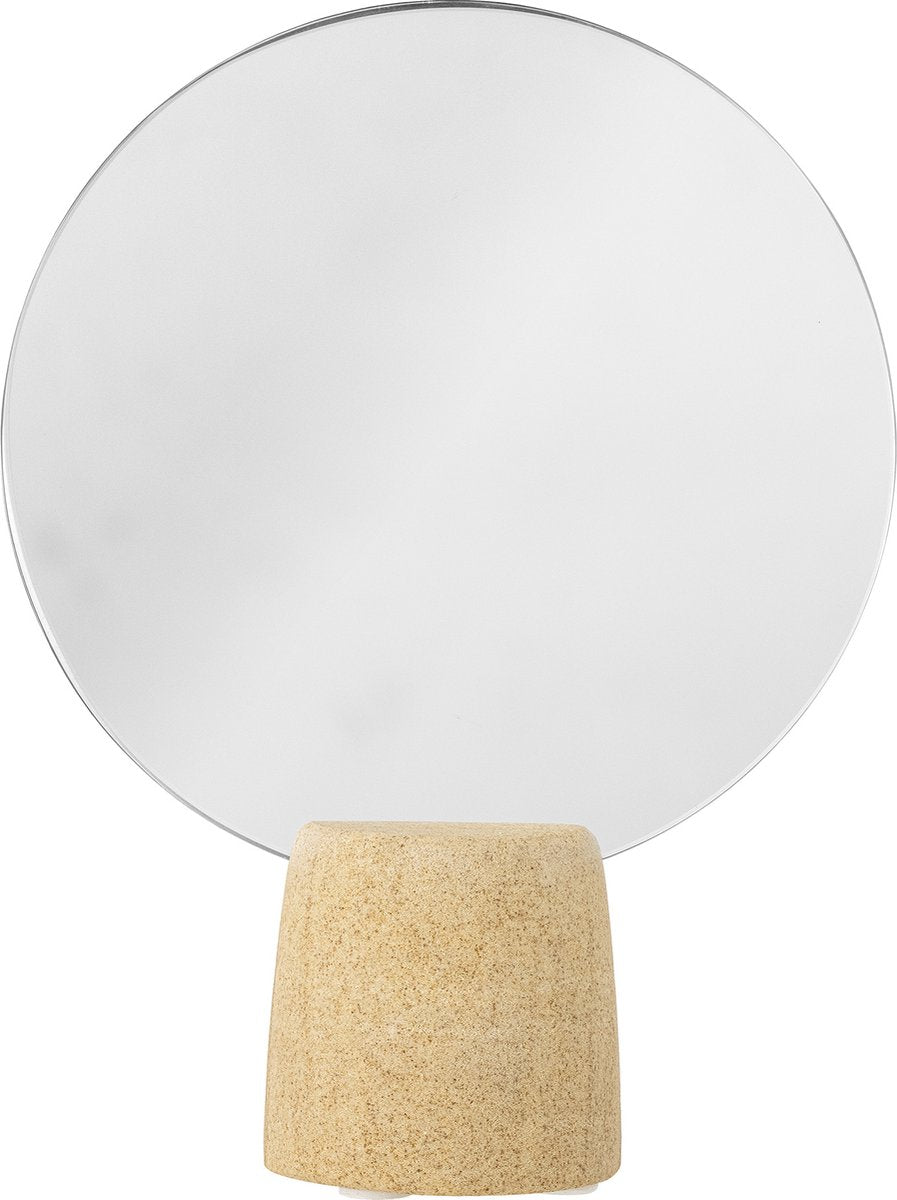 Bloomingville - ilina bordspejl - beige - sandsten