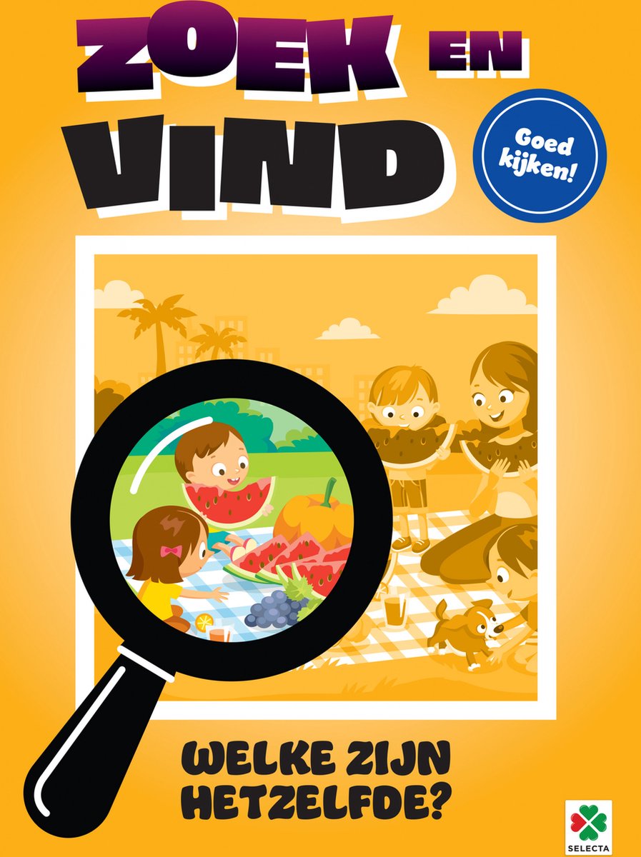 Selecta search and find: which ones are the same? aktivitetsbog