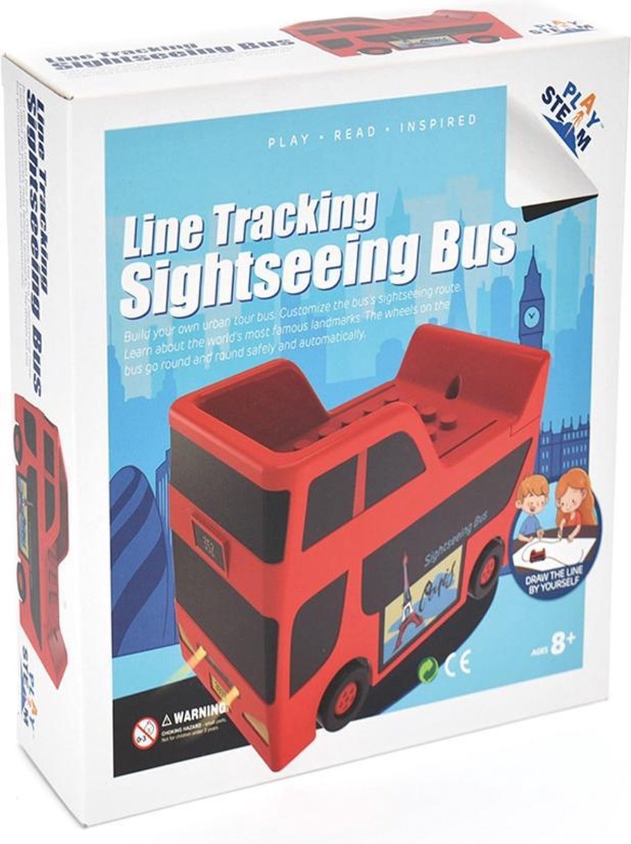 Playsteam - linjesporing sightseeingbus