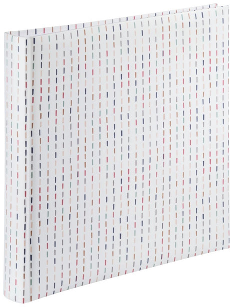 Hama album xl grafik, 30x30 cm, 80 hvide sider, striber