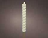 Lumineo solar lommelygte plast dia4-h90cm