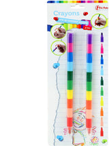 Toi-toys 10-i-1 voksblyantpen, 2 stk.