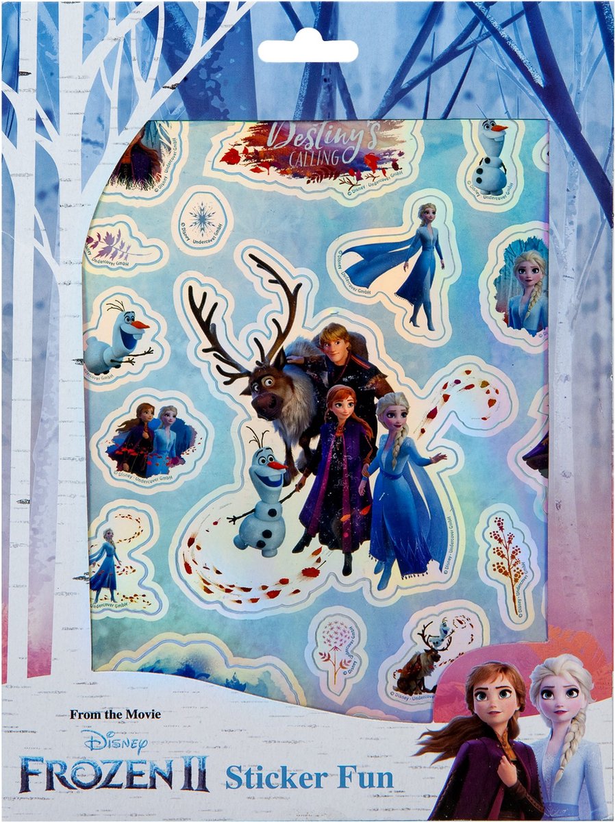 Undercover Sticker Fun Frozen, 8 ark
