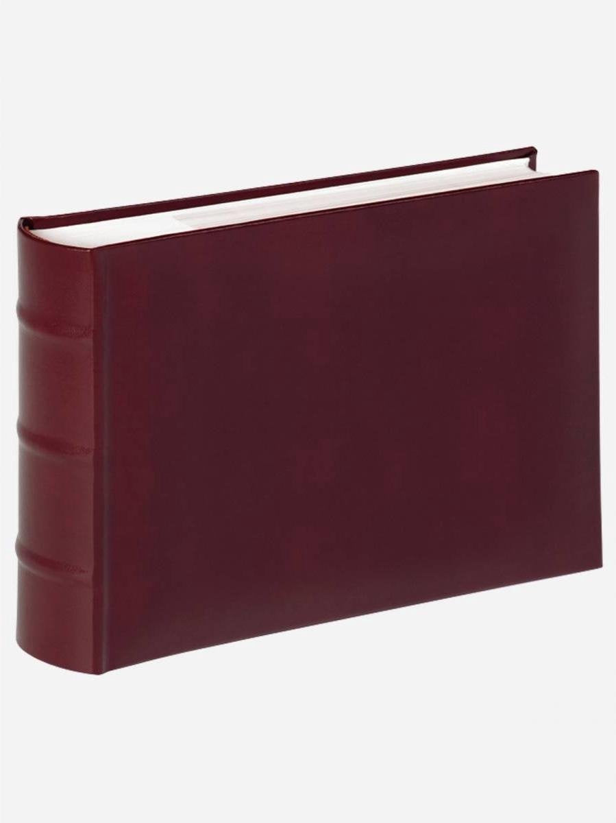Walther me-373-r classic - memo lageralbum - størrelse 28 x 18 cm - 100 billeder 15 x 20 cm - rød