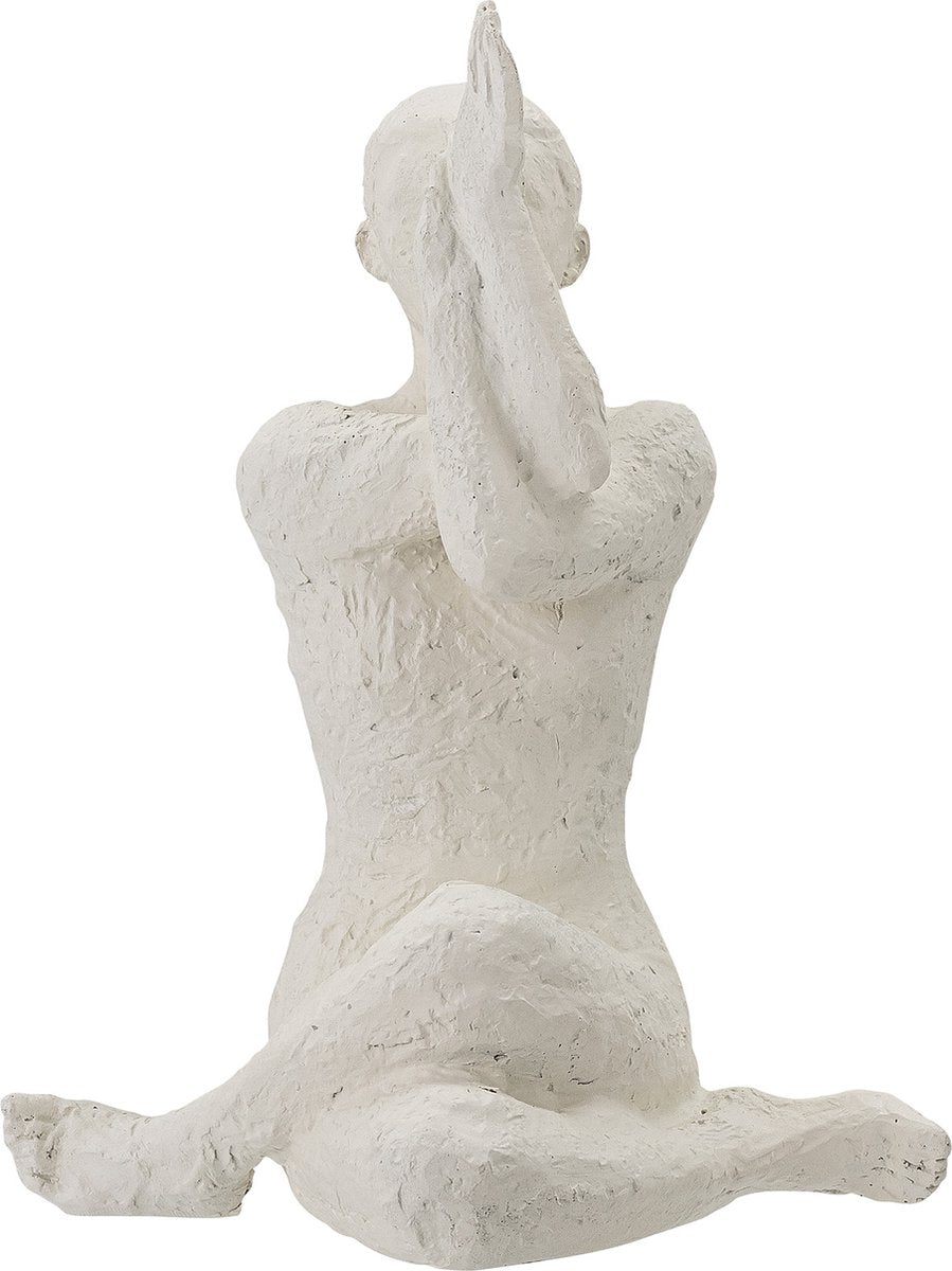 Bloomingville - adalina deco - hvid - polyresin