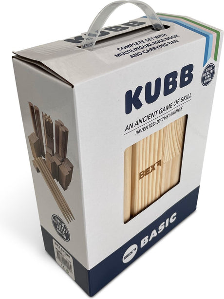 Longfield kubb basic - størrelse king 25x4,5x4,5cm
