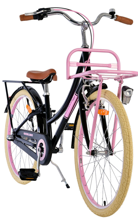 Volare Excellent børnecykel - piger - 24 tommer - sort - 3 gear