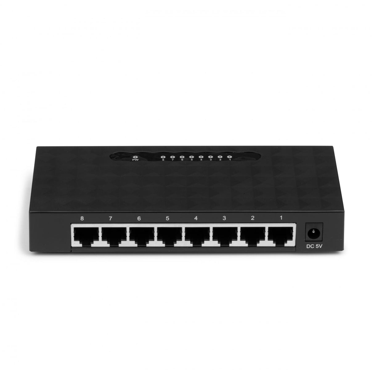 8-ports netværksswitch