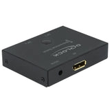 Delock display port switch, tovejs, 8k 30 hz.