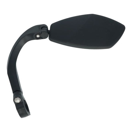 Kantspejl e-cykel venstre 360 grader justerbar 21-26 mm - sort