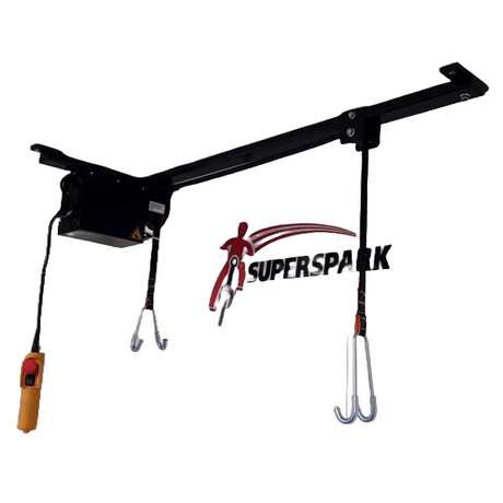 Superspark cykelhejs EF op til 100kg - sort