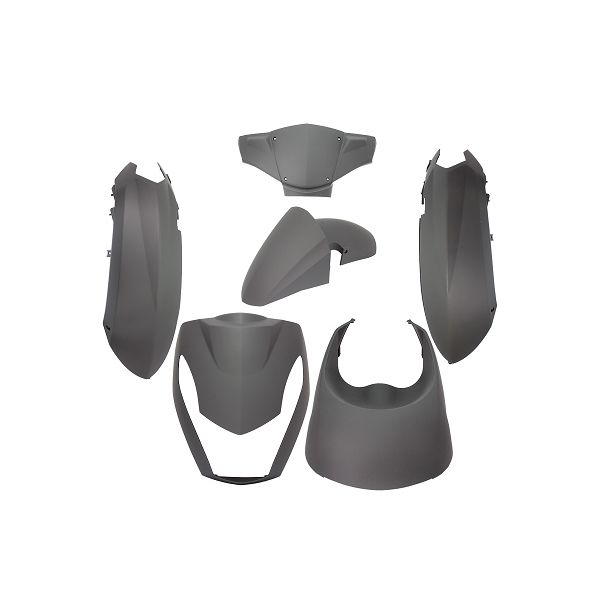 Edge Place 6 -stykket til Peugeot Kisbee 2t 4t - Mat Black