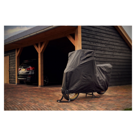 DS covers motorcykel cover alfa large - med nummerplade vindue