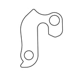 Union Derailleurpad GH-1220 med skruesæt M8X0.75