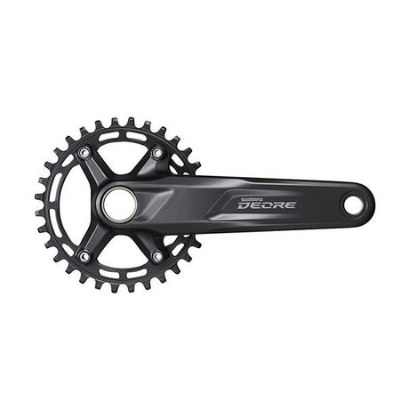Shimano kranksæt deore fc-m5100-1 10 11 speed - 30 tænder - 170 mm - sort