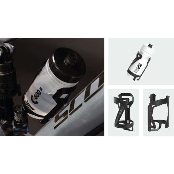 Polisport flaskeholder sideholder - hvid
