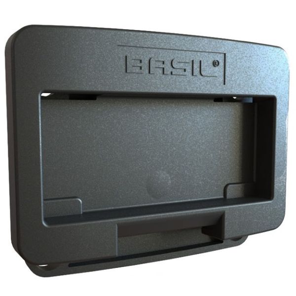 Basil KF - adapterplaat - sort