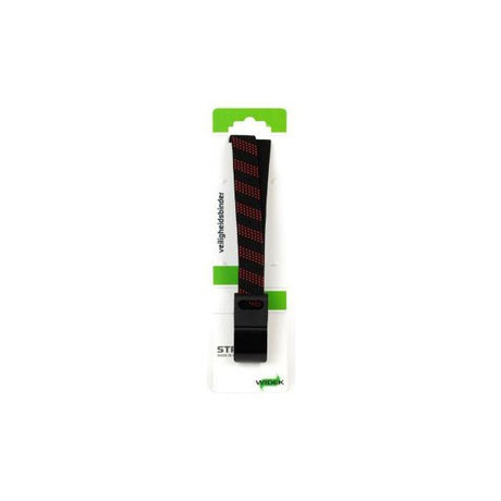 Widek b.v. Widek sikkerhedsstrop SUV stål krog 54cm sort lys rød