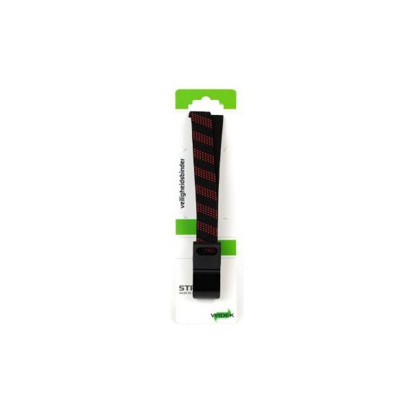 Widek b.v. Widek sikkerhedsstrop SUV stål krog 54cm sort lys rød