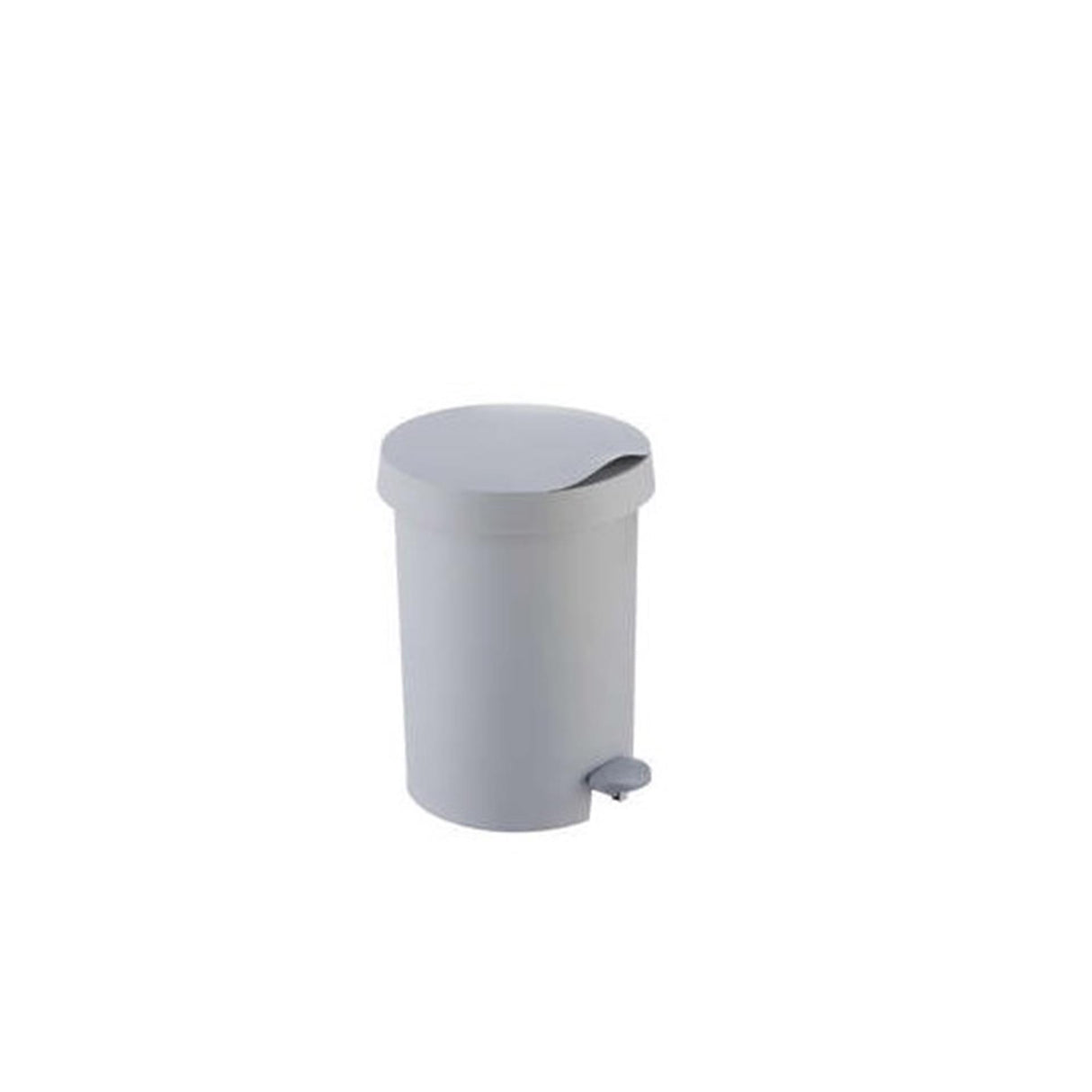 Sunware zodiac skraldespand med pedal 5 liter grå diameter 20,5x28,5cm