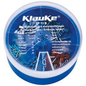 Klauke st13b sortiment isolerede ferrules