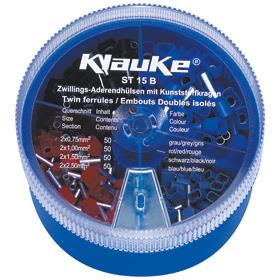 Klauke st15b sortiment isolerede ferrules