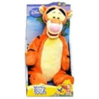 Van der Doelen plys tiger 25 cm høj med en eeyore som rygsæk