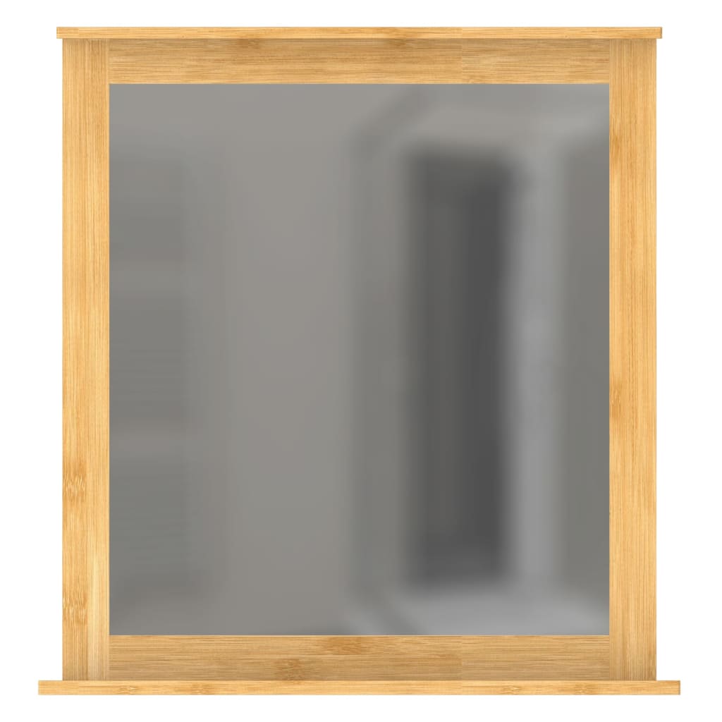 Eisl spejl med bambusramme 67x11x70 cm