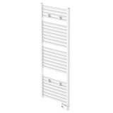 Eisl badeværelsesradiator med timer 120x50x15 cm hvid