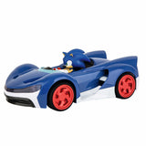 Carrera rc sonic team racing car blue silver