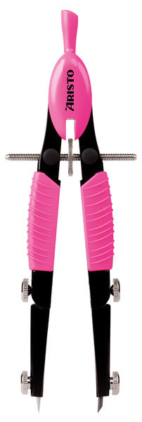 Aristo ar-55745 hurtigjustering kompas neon pink