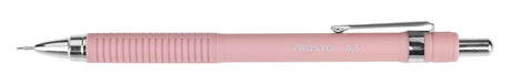 Aristo ar-85712 mekanisk blyant mat pink 0,5 gummigreb, metalclips