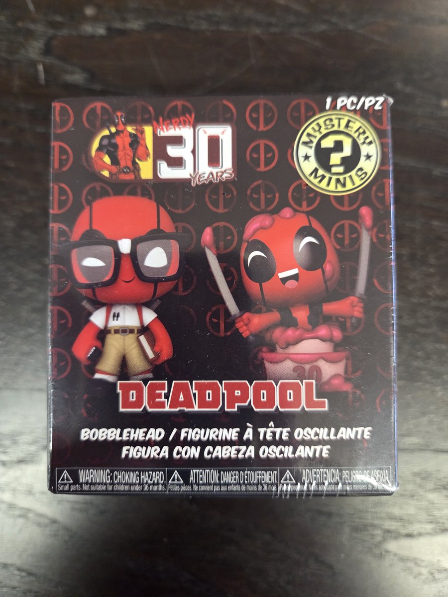Funko mystery minis: marvel deadpool 30-års jubilæum