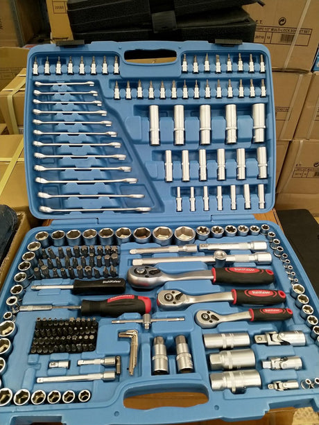 Sthor skraldesæt 216 dele metal 58691