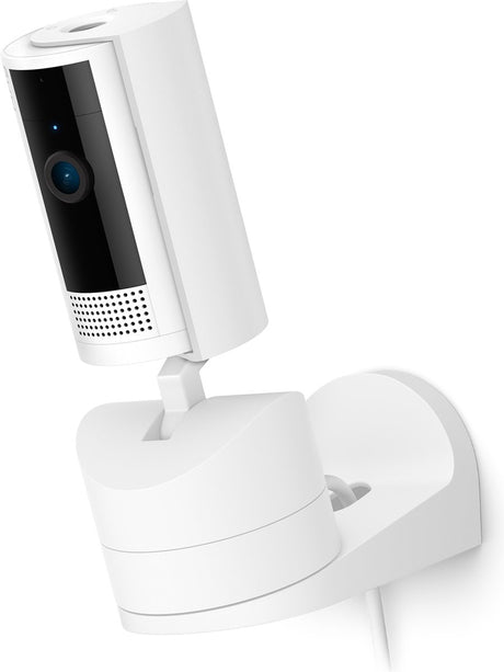 Ring pan-tilt indendørs kamera - hvid - roterbar og vipbar