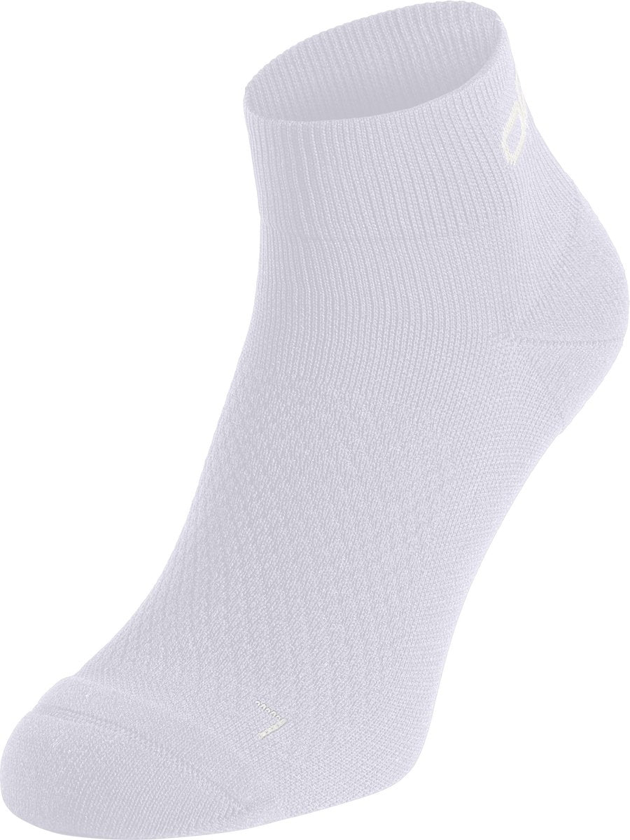 Odlo essentials ankelstrømper - unisex - hvid - 42-44