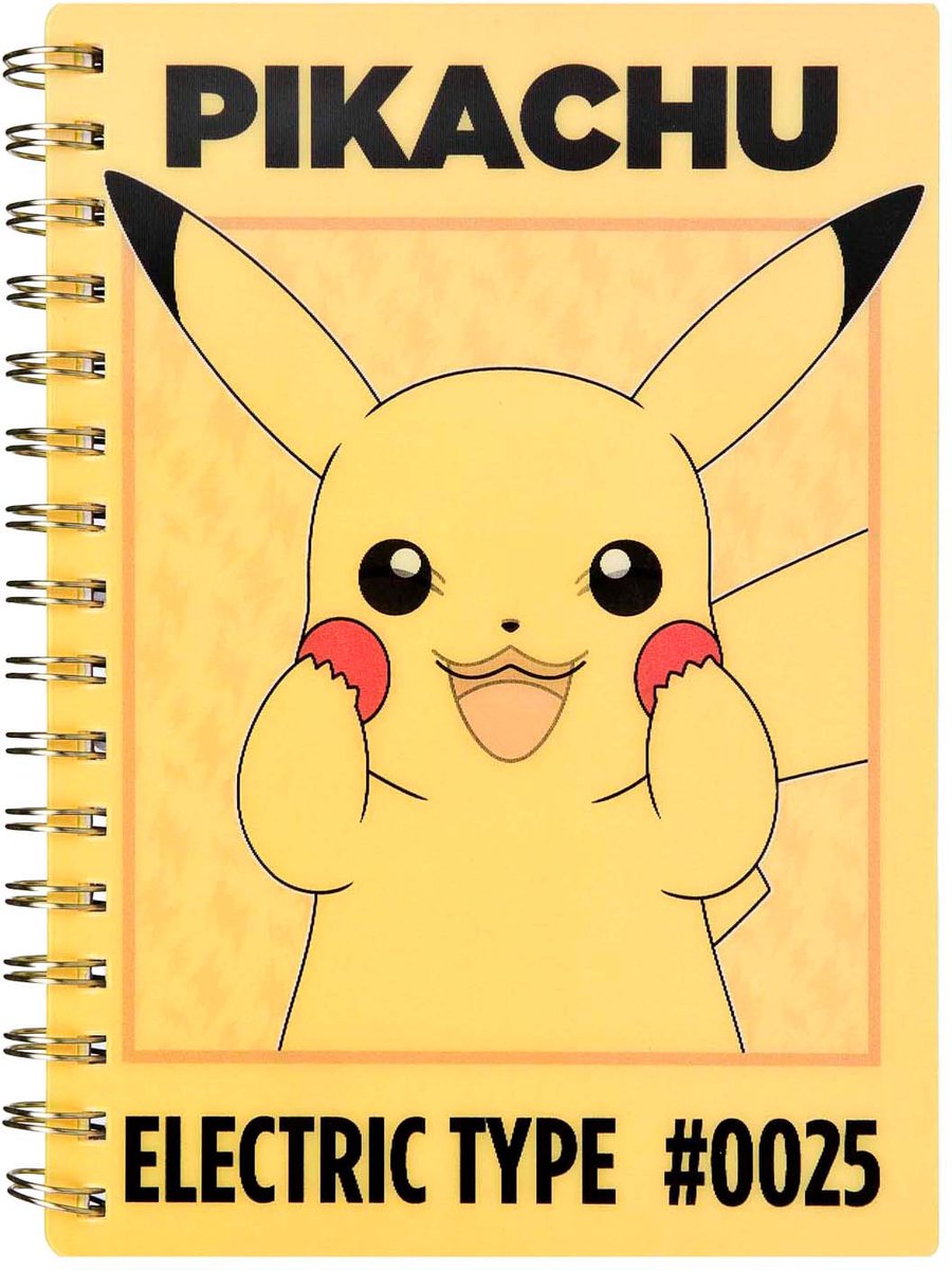 Undercover notesbog pikachu