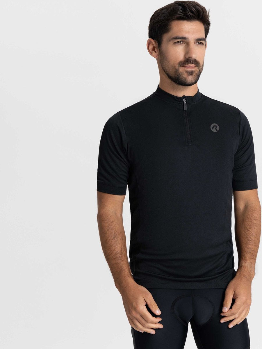 Rogelli core fietsshirt heren - korte mouwen - zwart - 3xl