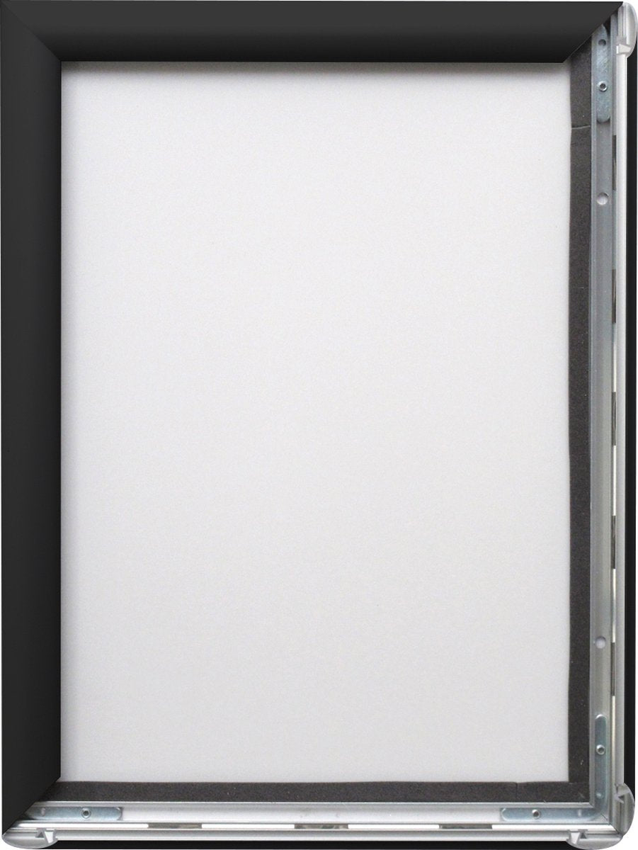 Seco klikramme - a2 - sort - aluminium - 25mm ramme - se-blacka2