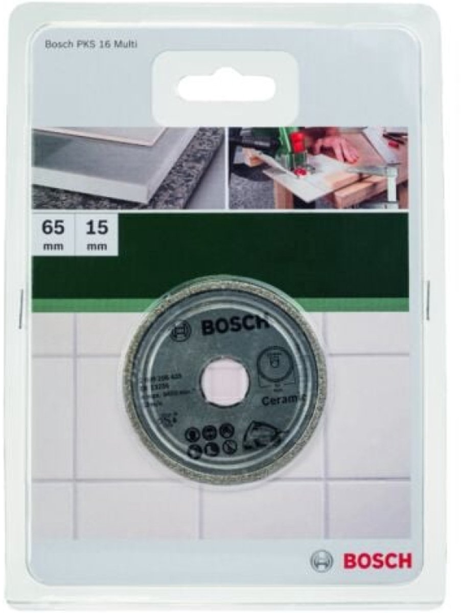 Bosch diamantsavklinge ø65x15mm - til pks 16 multi