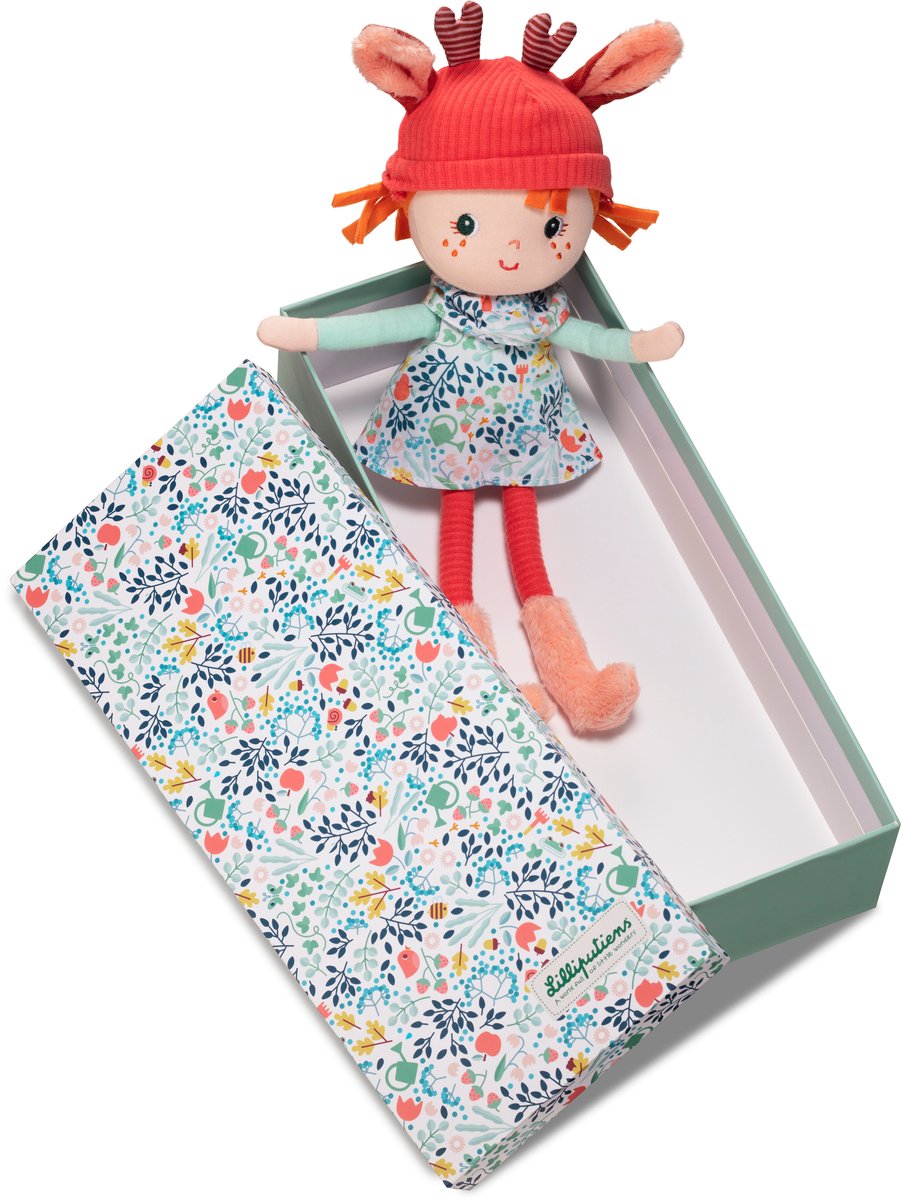 Lilliputiens - krammedukke - stella - 32 cm