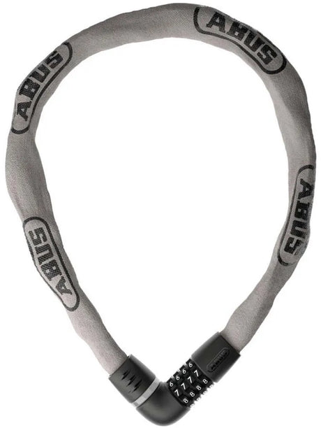 Abus kædelås kode tresor 6807c 110 tec grå