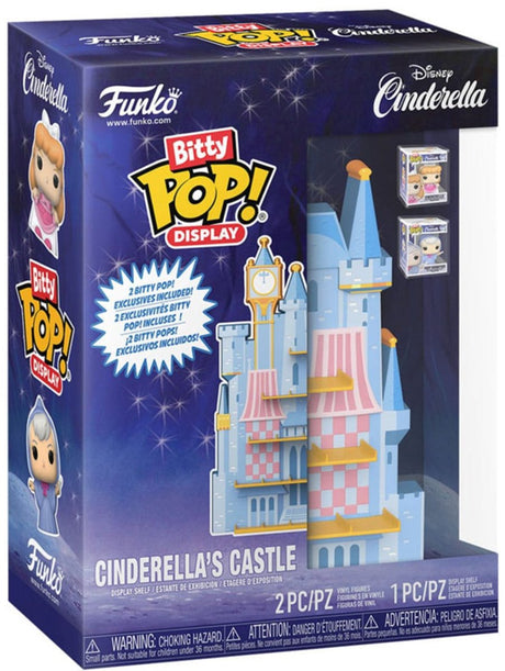 Funko Disney Bitty Pop! display med 2 vinylfigurer Askepots slotsdukke! figur - 2 cm