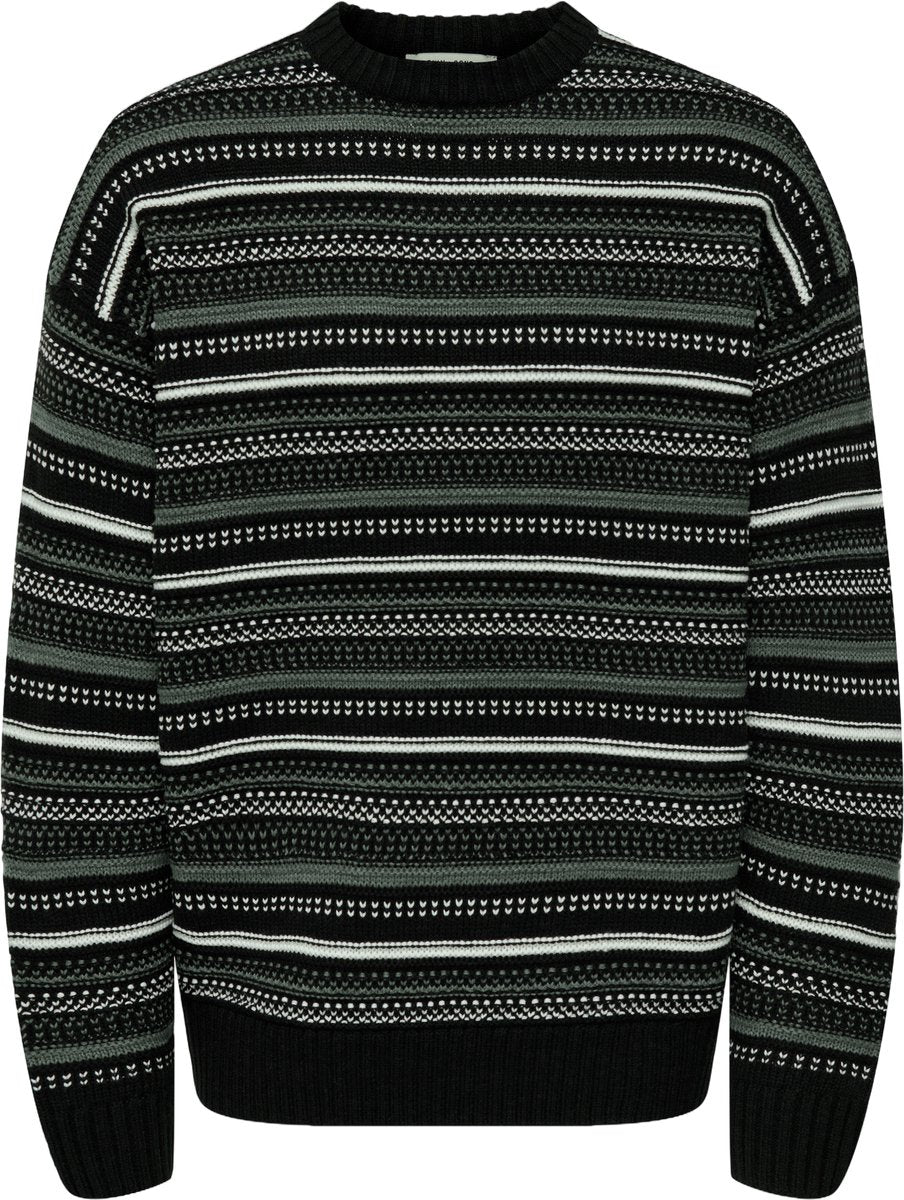 Only sons roy sweater - herre sweater - sort
