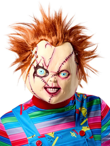 Rubiner chucky syet op 3 4 maske til voksne - - en størrelse