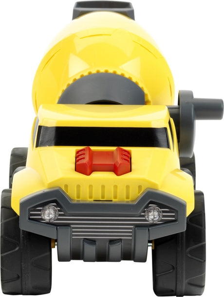 Klein toys power cement truck - 23x11x14,5 cm - skala 1:24 - gul sort
